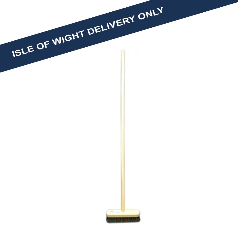 Hill Brush BC77 Deck Scrub 229mm with Handle Brushes / Brooms Hill Brush Brand_Hill Brush Co Cleaning Equipment Collections_Cleaning Equipment Hill Brush Company iowonly Not Google Product Type_Brushes / Brooms Restricted