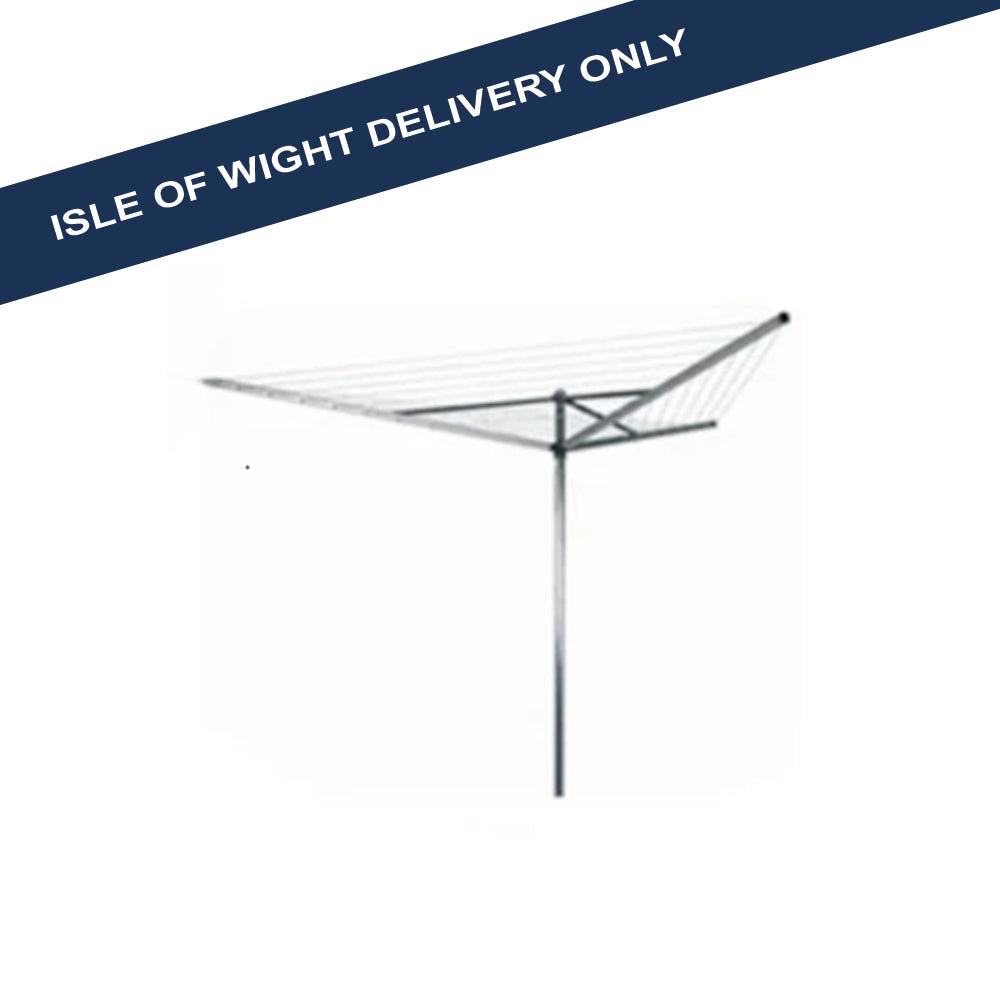 Brabantia Compact Rotary Line – 3 Arm 30m - 310645 Rotary Clothes Lines W Hurst & Son (IW) Ltd Brand_Brabantia Clothes Lines Collections_Laundry free delivery iowonly Laundry Not Google Product Type_Laundry Care Product Type_Rotary Clothes Lines Restricted