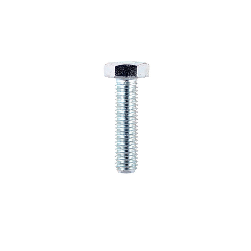 M10 x 30 Hex Zinc Plated Bolt (Set Screws) – Part No: S1030Z Screws T I Midwood & Co Ltd (NMBS) CarlR Collections_Other Screws Collections_Screws / Nails Other Screws Product Type_Screws Screws Screws & Nails Timco