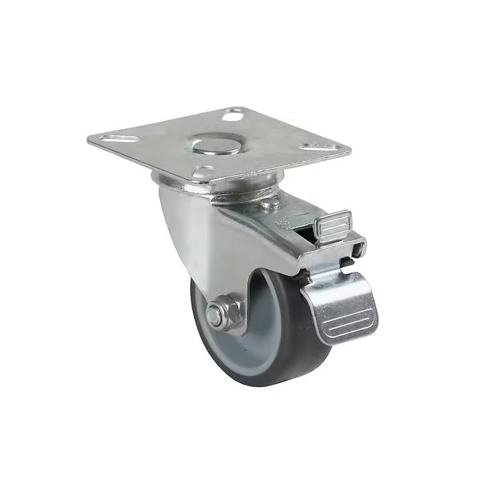 Castor Swivel and Brake 60kg Load (Part No: B12843)