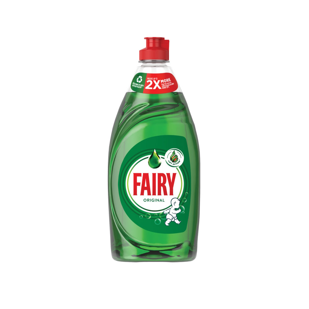Fairy Washing Up Liquid 654ml - 117147 Washing Up / Dishwasher Stax Trade Centres Ltd (BIRA) CarlR Cleaning Kitchen Product Type_Kitchen Cleaning Product Type_Washing Up / Dishwasher Stax Washing Up Washing Up Liquid