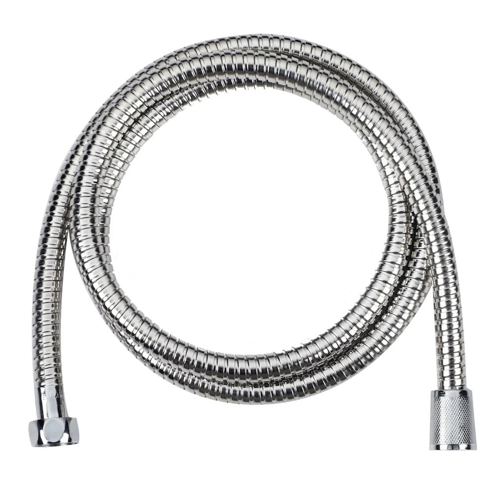 Blue Canyon Marino Shower Hose Stainless Steel 2m - SH-H31 Shower Hose Blue Canyon Ltd Bathroom Bathroom Accessories Blue Canyon Brand_Blue Canyon CarlR Collections_Bathroom Product Type_Bathroom Accessories Shower Shower Hose