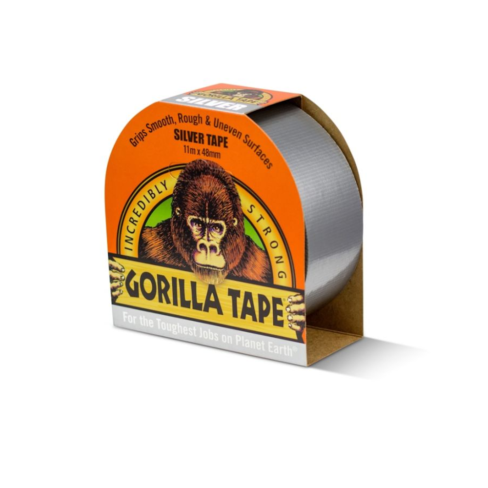 Gorilla Tape Silver 11m (Part No: 3044911)
