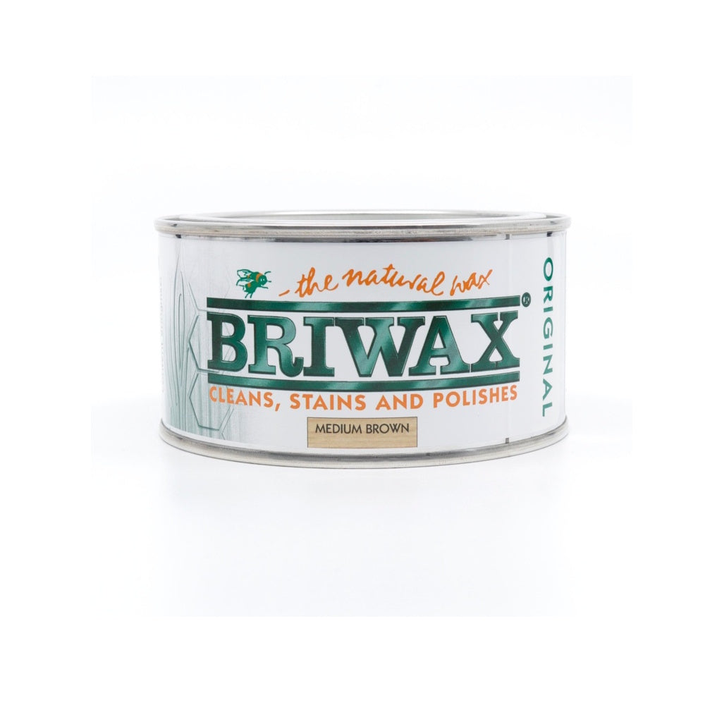 Briwax Medium Brown 200g (Part No: BWMB200)