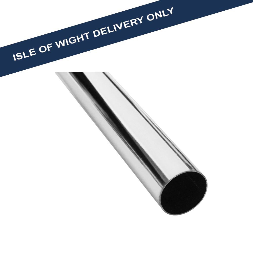 Securit Round Chrome Tube 1.2m - B5520 Decorating Stax Trade Centres Ltd (BIRA) CarlR Decorating decorating supplies DIY Expert DIY iowonly