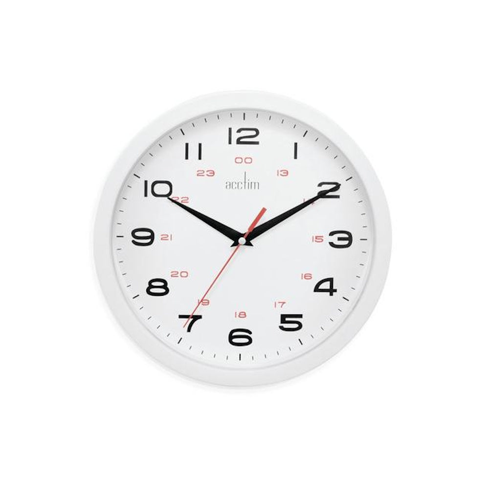 Aylesbury Wall Clock White (Part No: 792715) Clocks Stax Trade Centres Ltd (BIRA) CarlR Clocks Home Home & Garden Home and Gifts Home Interiors Product Type_Wall Clocks Stax Wall Clocks