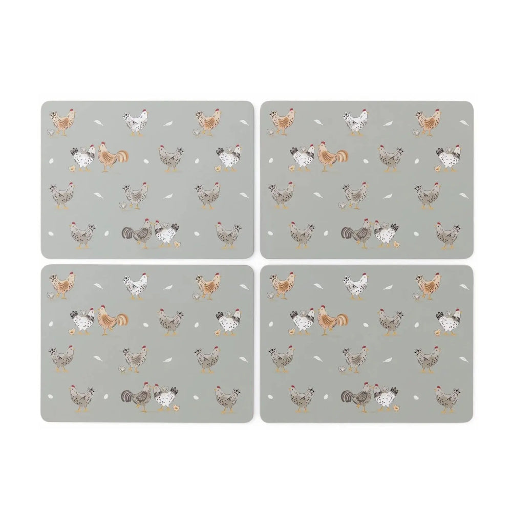 Cooksmart Hen House – Placemats Set of 4 (Part No: 2644)