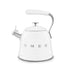 Smeg Whistling Kettle – White - WKF01WH Hob Kettles R K Wholesale Ltd (AIS) Brand_Smeg CarlR Coffee Teapots & Hob Kettles Collections_Coffee Teapots and Hob Kettles Hob Kettles Kettle Kettles Kitchen Kitchenware Product Type_Hob Kettles Product Type_Kettles Smeg Whistling Kettles
