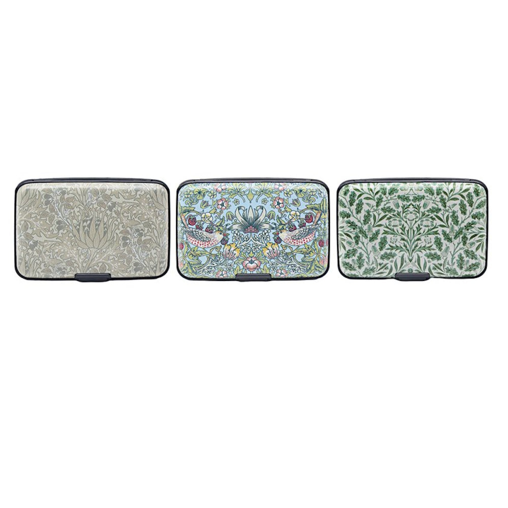 Card Protector – William Morris Assorted Designs (Part No: LP76902) RFID Card Protection Lesser & Pavey Ltd Brand_Lesser and Pavey CarlR Lesser & Pavey Product Type_Card Holders / Hangers Product Type_RFID Card Protection