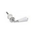 Ceramic Cistern Lever Handle Chrome and White - 90009254 Plumbing Primaflow Ltd (NMBS) Bathroom Bathroom Accessories CarlR Collections_Plumbing Fittings Plumbing Plumbing Fittings Primaflow Product Type_Bathroom Accessories