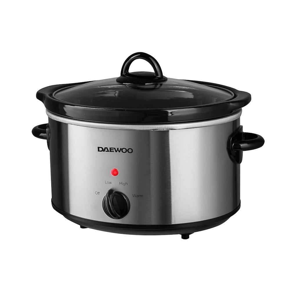 Daewoo Slow Cooker S/S 3.5 Litre – SDA2942GE