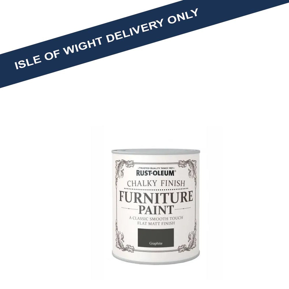 Rust-Oleum Chalky Furniture Paint Graphite 750ml - RO0070013G1 Interior Wood Paints Tor Coatings Ltd (NMBS) Brand_Rust-oleum CarlR Collections_Specialist Paints Decorating Interior Wood Paints iowonly Rustoleum Specialist Paints