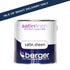 Berger Satin Sheen White - Various Sizes Satin Berger Berger Brand_Berger Home Improvement Interior Wood Paints iowonly Not Google Product Type_Satin Restricted