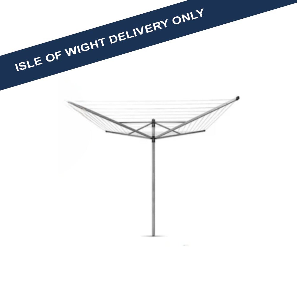 Brabantia Top Spinner Rotary Line 4 Arm 40m - 310744 Rotary Clothes Lines W Hurst & Son (IW) Ltd Brand_Brabantia Clothes Lines Collections_Laundry free delivery iowonly Laundry Not Google Product Type_Rotary Clothes Lines Restricted