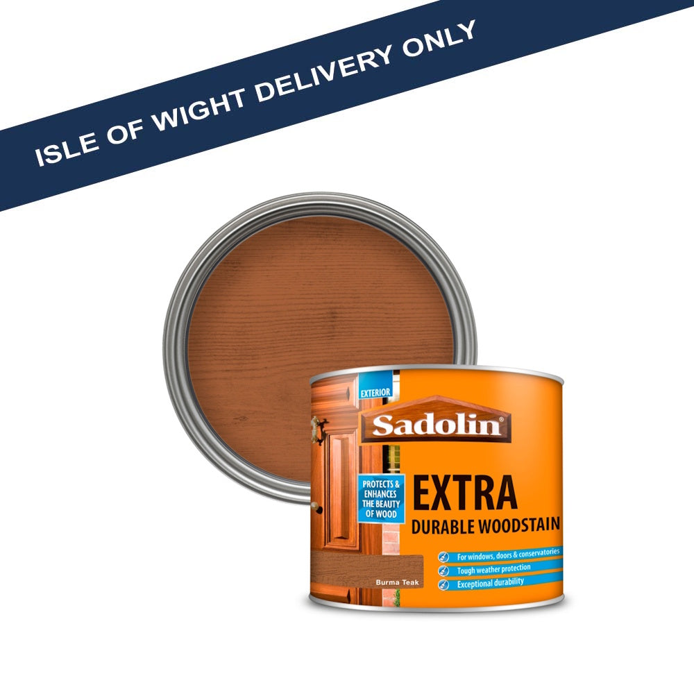 Sadolin Burma Teak Woodstain 500ml - 5028550 Outdoor Wood Stains Crown Paints Ltd CarlR Collections_Outdoor Woodstains Etc. Collections_Stains and Varnish crown iowonly Outdoor Woodstains Etc. Paints Stains & Varnishes Product Type_Outdoor Wood Stains Stain & Varnish Stains & Varnish