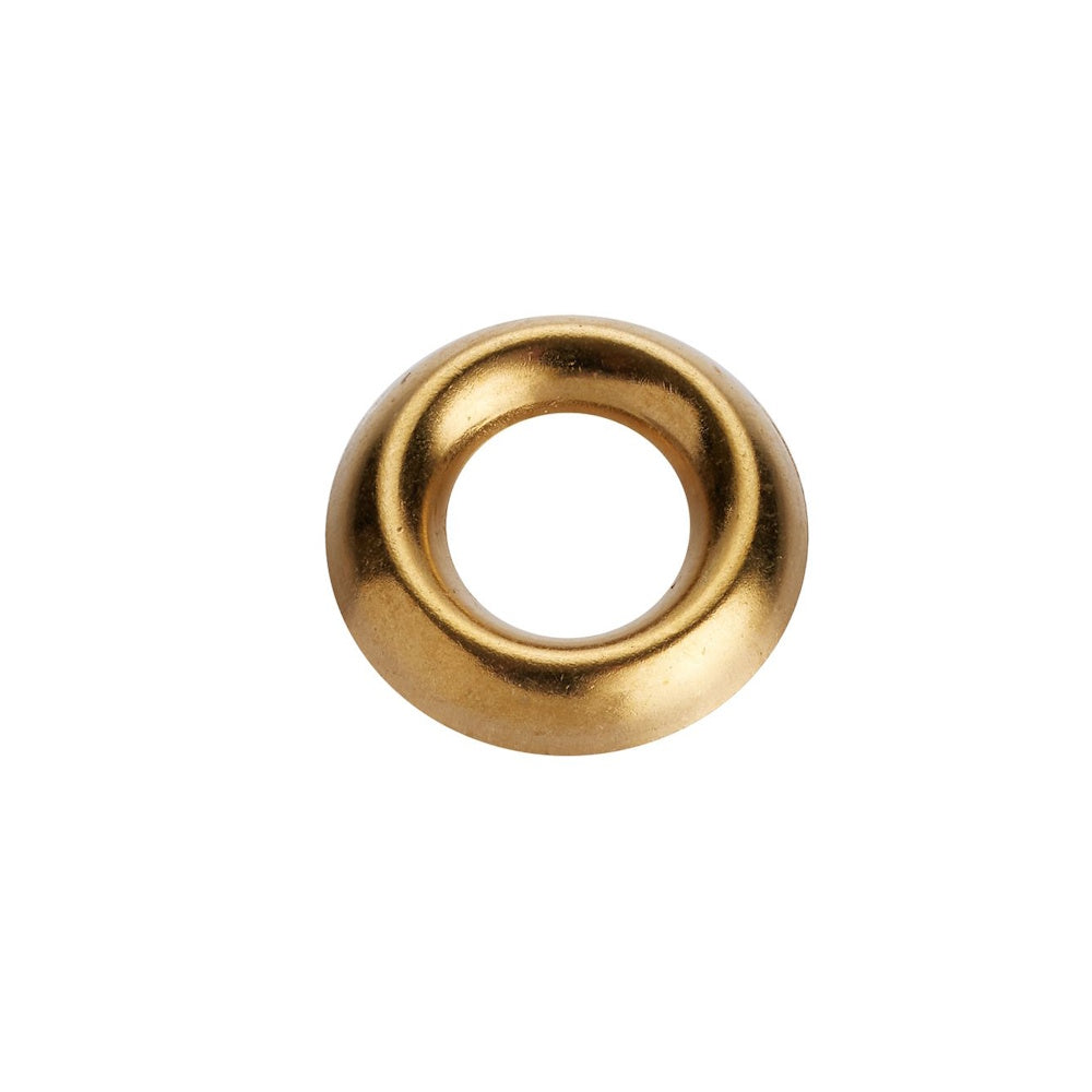 Screw Cups Brass 7–8 (Part No: OJ079660) Ironmongery T/As Owlett Jaton (NMBS) CarlR Collections_More General Ironmongery Collections_Security / General Ironmongery Ironmongery More General Ironmongery Owlett Jaton Product Type_Sundry Ironmongery Security & General Ironmongery Small Ironmongery Sundry Ironmongery tools & ironmongery