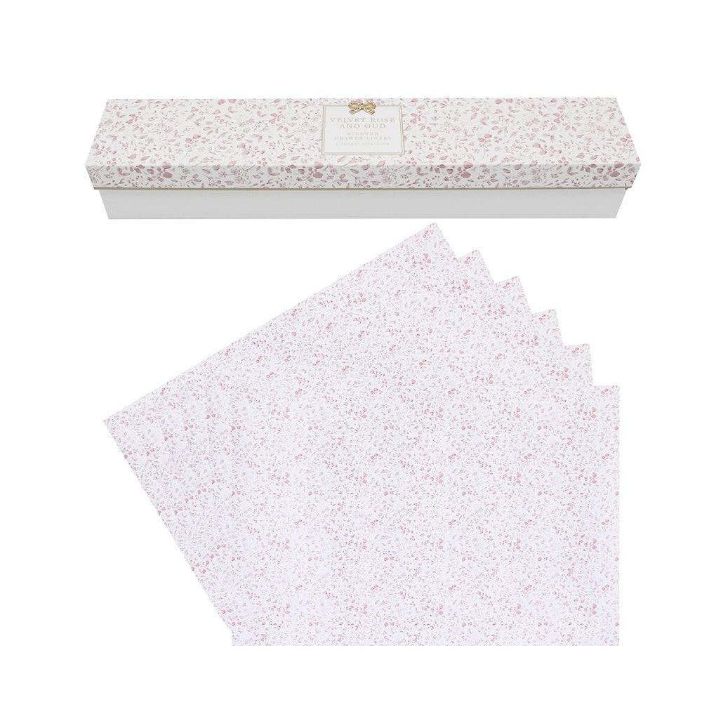 Lesser & Pavey Rose &amp; Oud Drawer Liners - LP75418 Kitchenware Lesser & Pavey Ltd Brand_Lesser and Pavey CarlR Collections_Kitchen Organisation Kitchen Kitchen & Dining Kitchen & Food Storage Kitchen Organisation Kitchenware Lesser & Pavey Misc. Kitchenware Product Type_Sundry Kitchenware