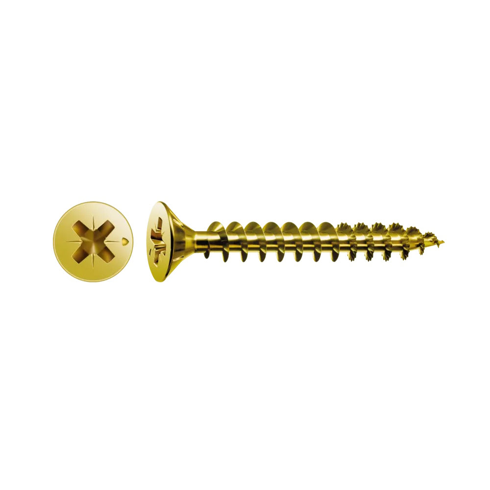 3.0x16mm SPAX Pozi Yellow Screws - 1081020300163 Screws Spax UK Ltd (NMBS) CarlR Collections_Other Screws Collections_Screws / Nails Collections_Woodscrews Other Screws Product Type_Screws Screws Screws & Nails spax Woodscrews