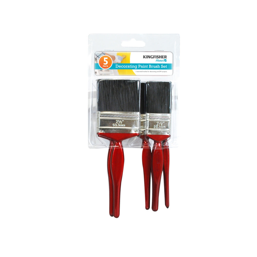 Expert DIY Paint Brush Set 5 Piece (Part No: BR5P)