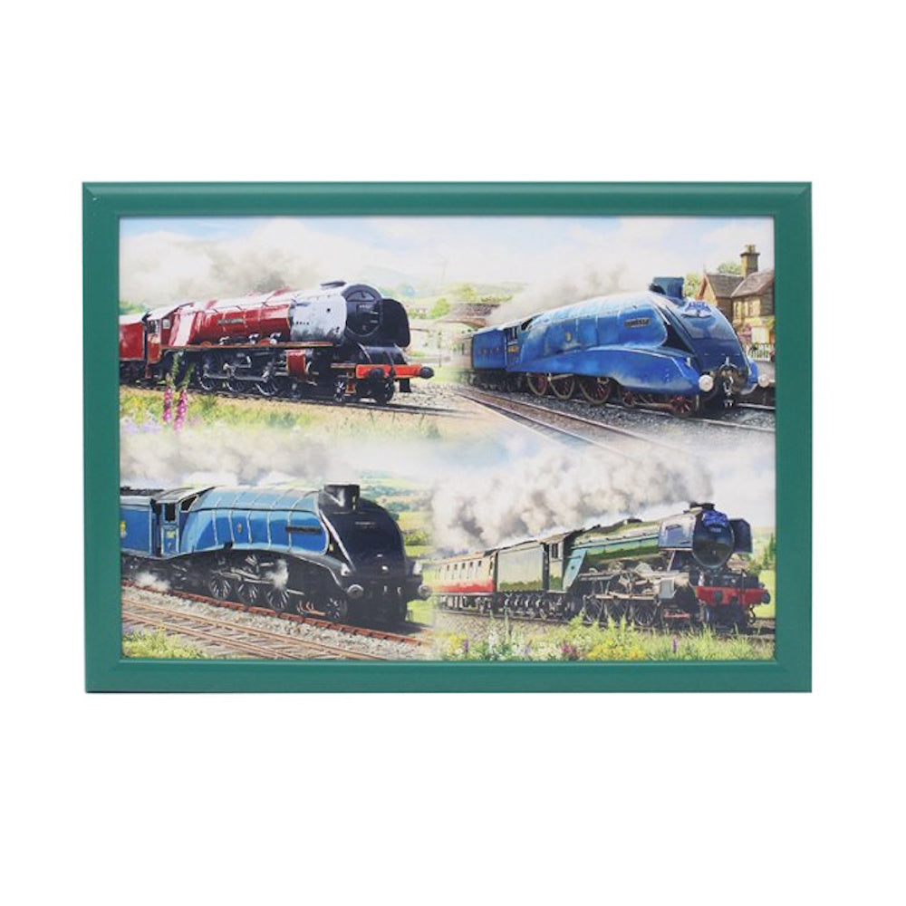 Lesser & Pavey Classic Trains Laptray (Part No: LP90529) laptray Lesser & Pavey Ltd Brand_Lesser and Pavey CarlR Collections_Trays Tablemats and Coasters Home Laptray Lesser & Pavey Product Type_Trays Tray Trays Trays Tablemats & Coasters