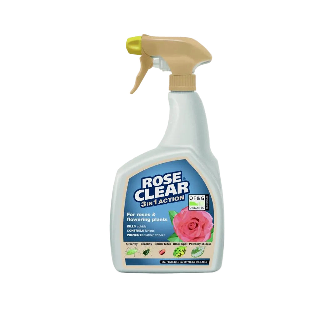RoseClear 3 in 1 Action 800ml Organic Spray (Part No. 809624)