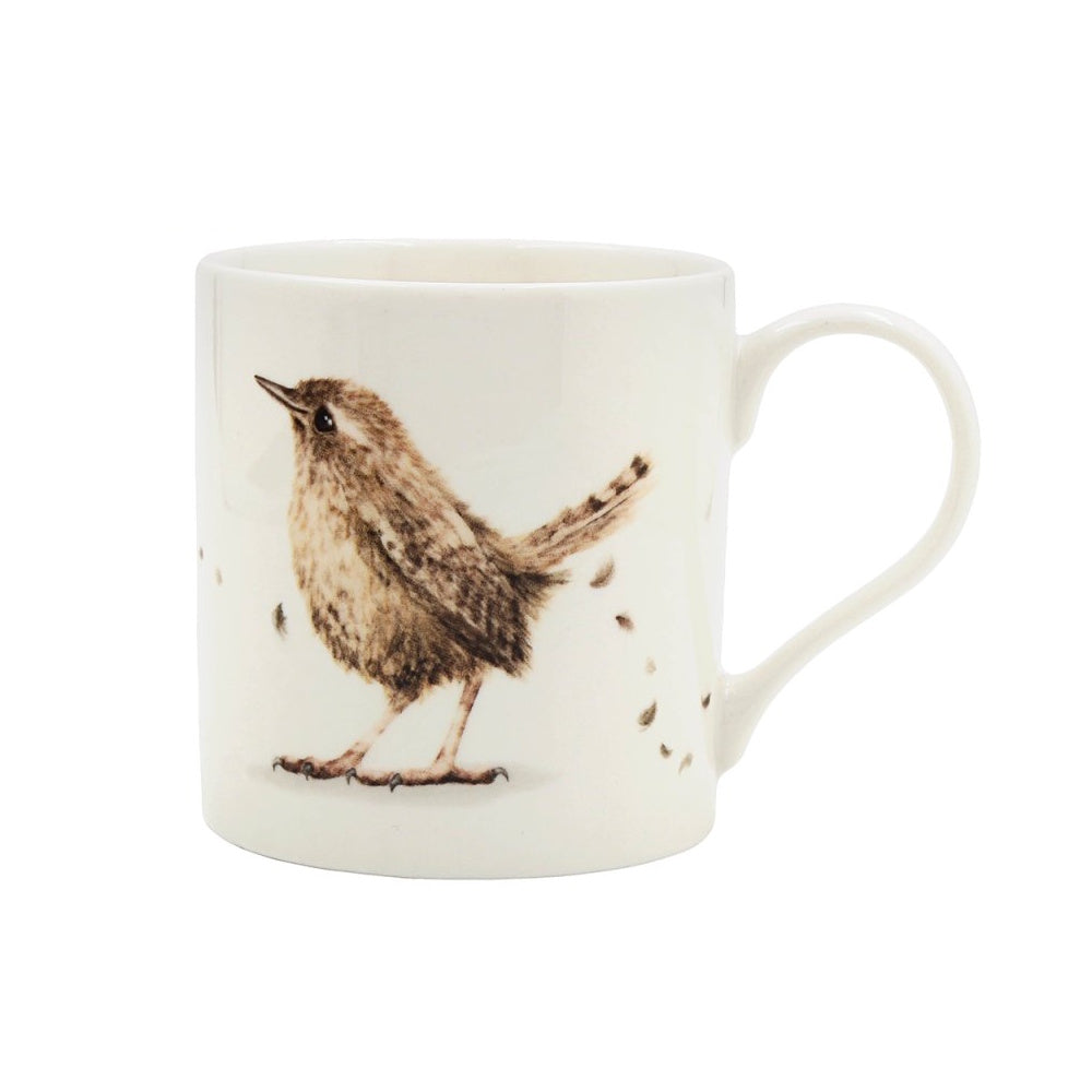 British Birds Mug – Wren - LP96733 Single Mug Lesser & Pavey Ltd Brand_Lesser and Pavey CarlR Collections_Mugs Cups and Saucers Dining & Tableware Drink Lesser & Pavey mug Mugs Mugs Cups & Saucers Product Type_Single Mugs Tableware