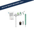 Brabantia Lift-O-Matic 50m 4 Arm Rotary Airer – Includes Accessories - 311321 Rotary Clothes Lines BRABANTIA Brand_Brabantia Clothes Lines Collections_Laundry free delivery iowonly Laundry Not Google Product Type_Rotary Clothes Lines Restricted Rotary Clothes Lines