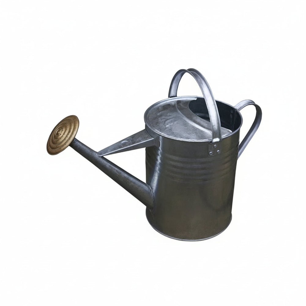 Metal Watering Can 2 Gallon with Rose - 76472 Watering Cans Apollo Gardening Ltd Apollo Autumn Garden Brand_Apollo CarlR Collections_Hoses / Watering Garden Gardening Greenhouse & Garden Hoses & Watering Lawn & Garden Product Type_Watering Cans