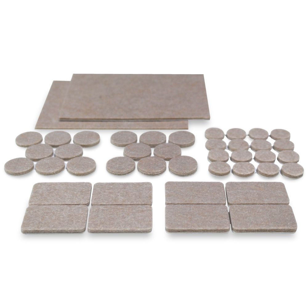 Rapide Assorted Felt Pad Set 56 Piece (Part No: 2209) Furniture Glides Rapide Products CarlR Collections_Home Interiors Home Home Improvement Home Interiors Rapide