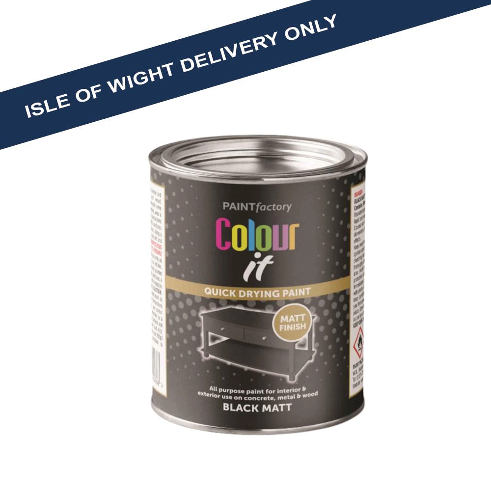 Rapide Colour It QD Matt Jet Black 300ml (Part No: 3066)