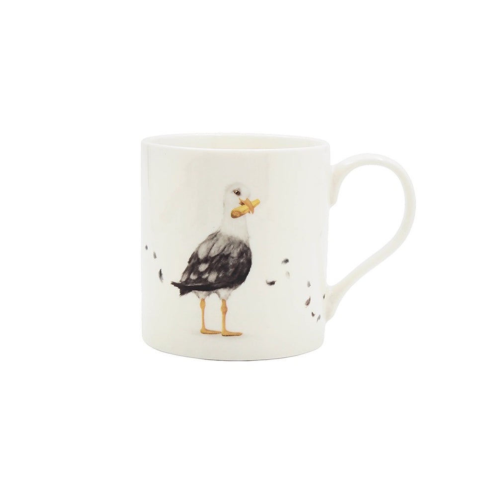 British Birds Mug – Seagull - LP96732 Mugs Lesser & Pavey Ltd Brand_Lesser and Pavey CarlR Collections_Mugs Cups and Saucers Dining & Tableware Kitchen & Dining Lesser & Pavey mug Mugs Mugs Cups & Saucers Product Type_Single Mugs