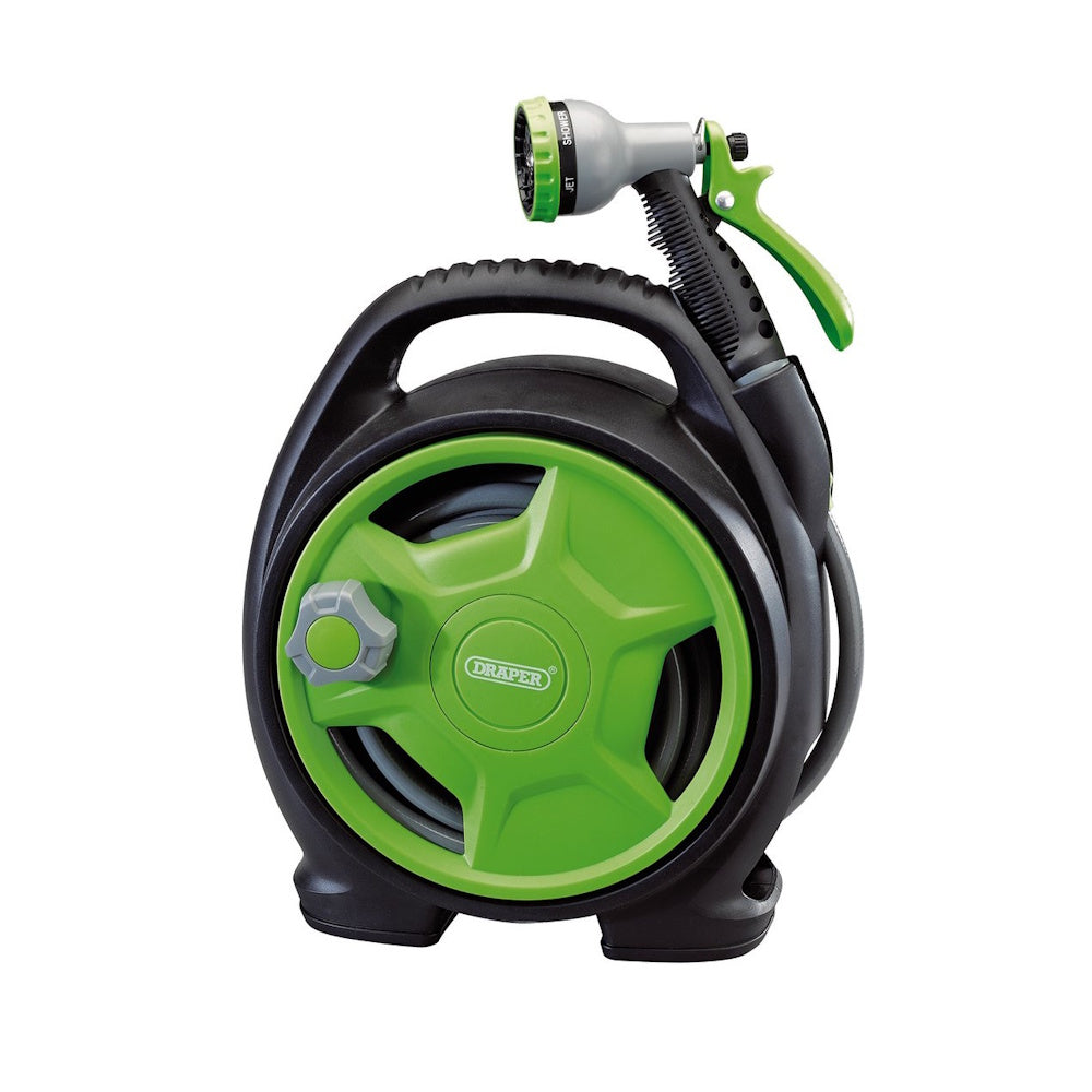 Draper Premium Mini Hose Reel 10m - 25002 Garden Hoses / Reels Draper Tools Ltd (NMBS) Brand_Draper CarlR Collections_Hoses / Watering Draper Garden Garden Hoses Gardening Home & Garden HOSE HOSEPIPE Hoses & Watering Product Type_Garden Hoses / Reels Product Type_Hose Product Type_Hose Fittings