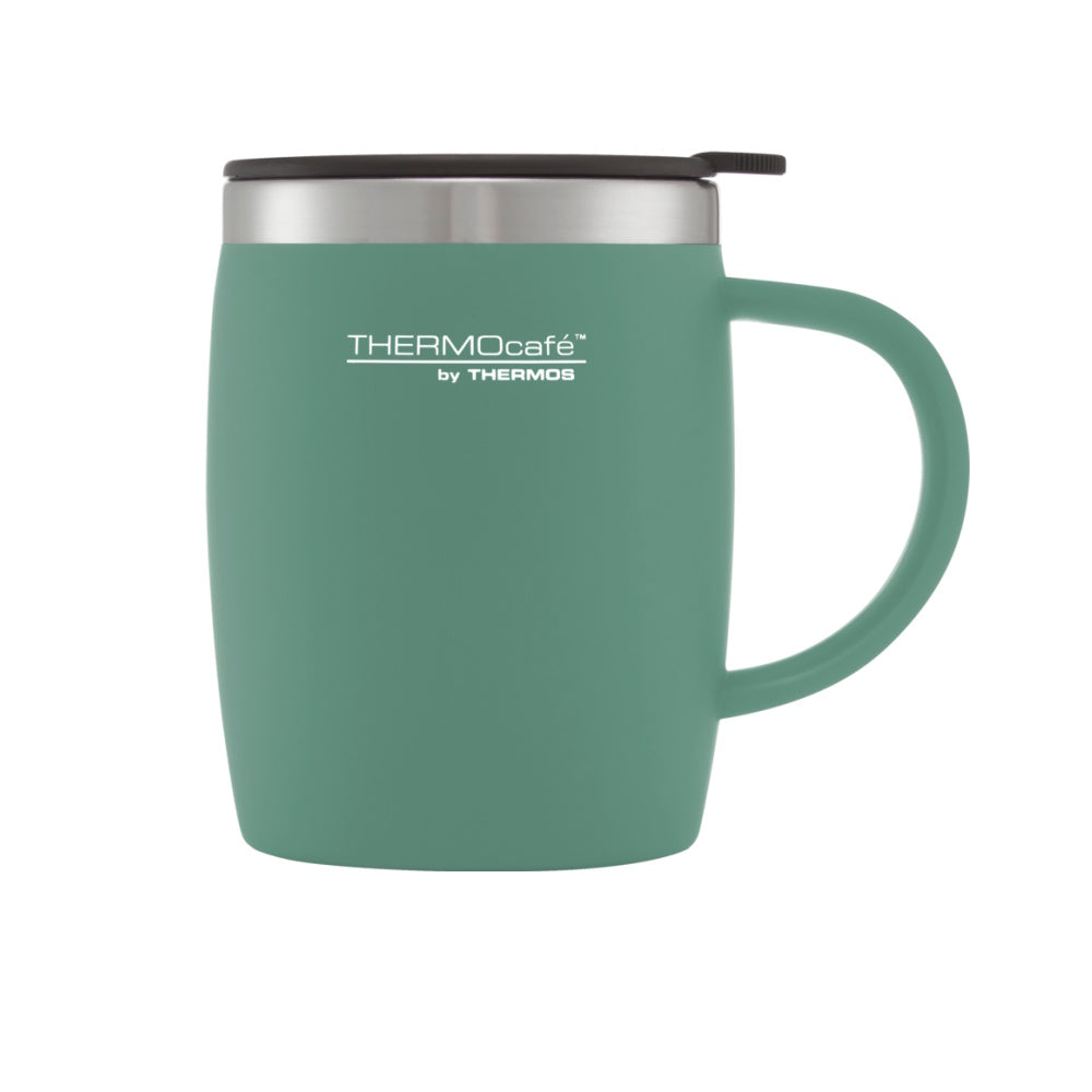 ThermoCafe Insulated Desk Mug Duck Egg 450ml (Part No: 170946) Travel Mugs Thermos Ltd (UK) (AIS) Brand_Thermos CarlR Collections_Mugs Cups and Saucers Collections_Picnicware mug Mugs Mugs Cups & Saucers Picnicware Product Type_Picnic Dining Product Type_Single Mugs Product Type_Travel Mugs Thermos