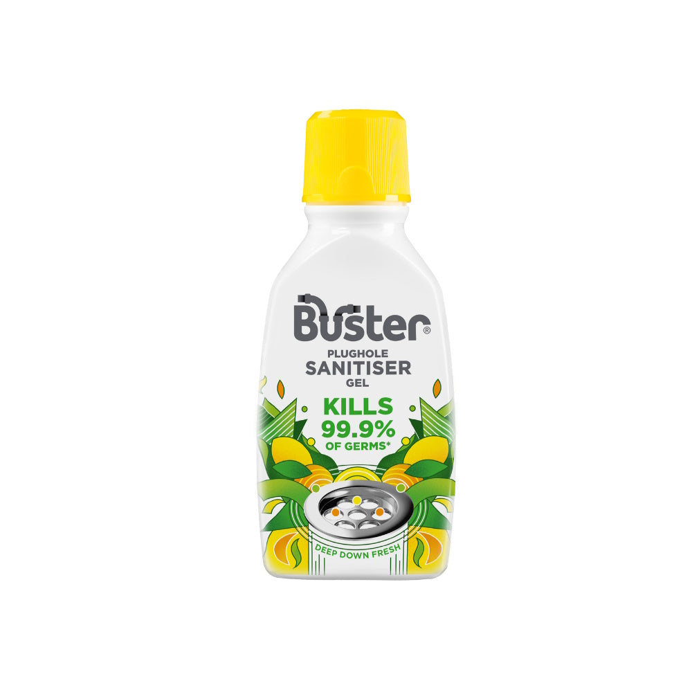 Buster Plughole Sanitiser Gel 300ml - 1854 Cleaning t/a Wilsons CarlR Cleaning Cleaning & Preparation Cleaning Consumables Collections_Cleaning Consumables Collections_Cleaning Equipment Household Cleaning Products Product Type_Bathroom Cleaning Product Type_Kitchen Cleaning Wilsons