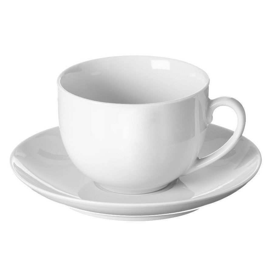 Price & Kensington 0059.411 Simplicity White Teacup & Saucer - Premium Cups & Saucers from Price & Kensington - Just $3.60! Shop now at W Hurst & Son (IW) Ltd