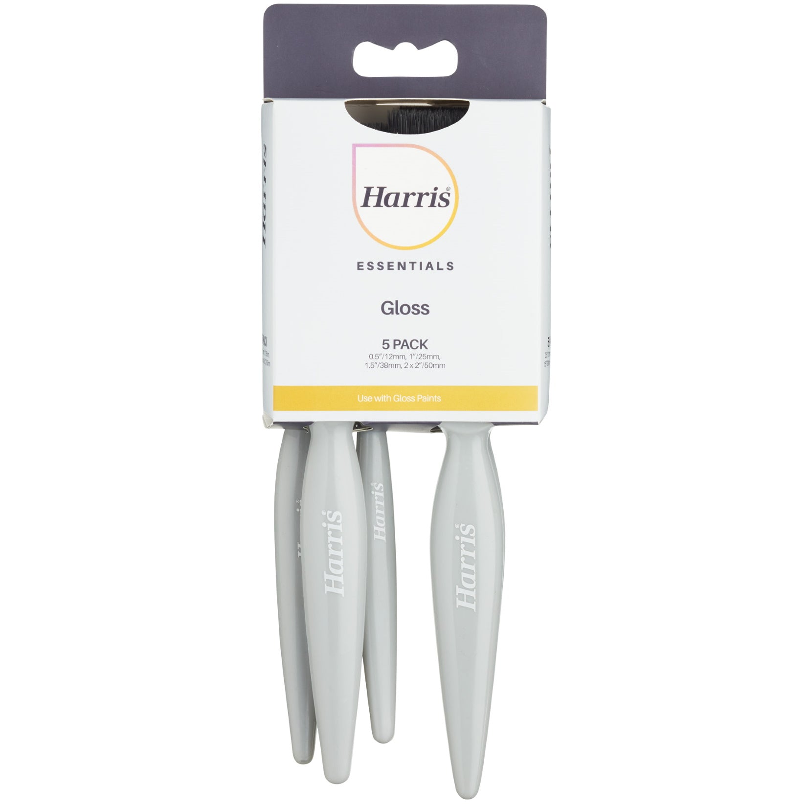 Harris Essentials Gloss Paint Brushes - Various Sizes - Premium Paint Brushes from HARRIS - Just $1.10! Shop now at W Hurst & Son (IW) Ltd