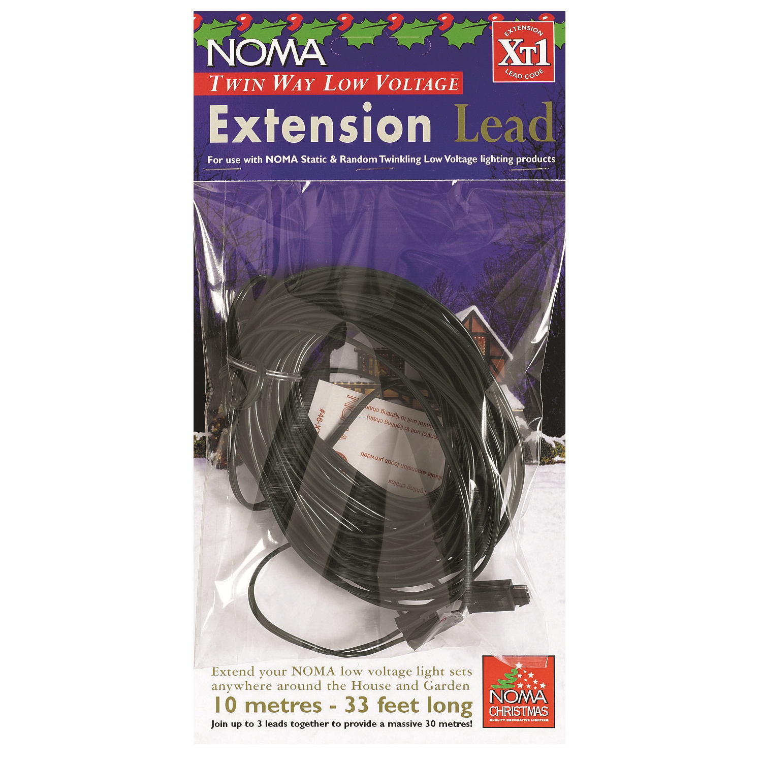 Noma 1020 Extension Lead 10mtr - Premium Christmas Lights from Noma - Just $3.95! Shop now at W Hurst & Son (IW) Ltd