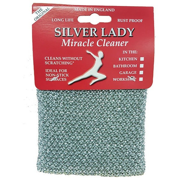 Silver Lady 1118 Miracle Cleaner Scourer Pkt1 - Premium Scourers / Sponges from Wilsons - Just $2.2! Shop now at W Hurst & Son (IW) Ltd