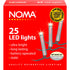 Noma 1205CSW 25 Soft White LED Lights - Premium Christmas Lights from Noma - Just $4.99! Shop now at W Hurst & Son (IW) Ltd