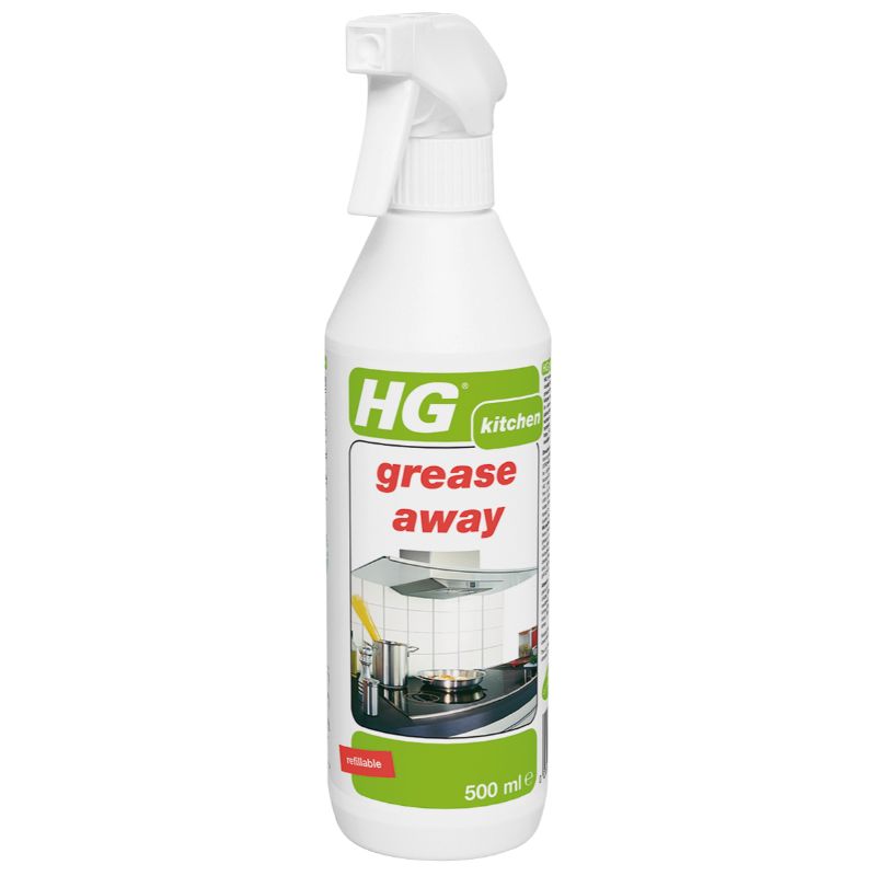 HG 128050106 Kitchen Grease Away 500ml - Premium Kitchen Cleaning from hg - Just $4.99! Shop now at W Hurst & Son (IW) Ltd