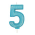 Culpitt Birthday Candle - Blue Sparkle - Various Numbers - Premium Cake Decorating from Culpitt Ltd - Just $1.5! Shop now at W Hurst & Son (IW) Ltd