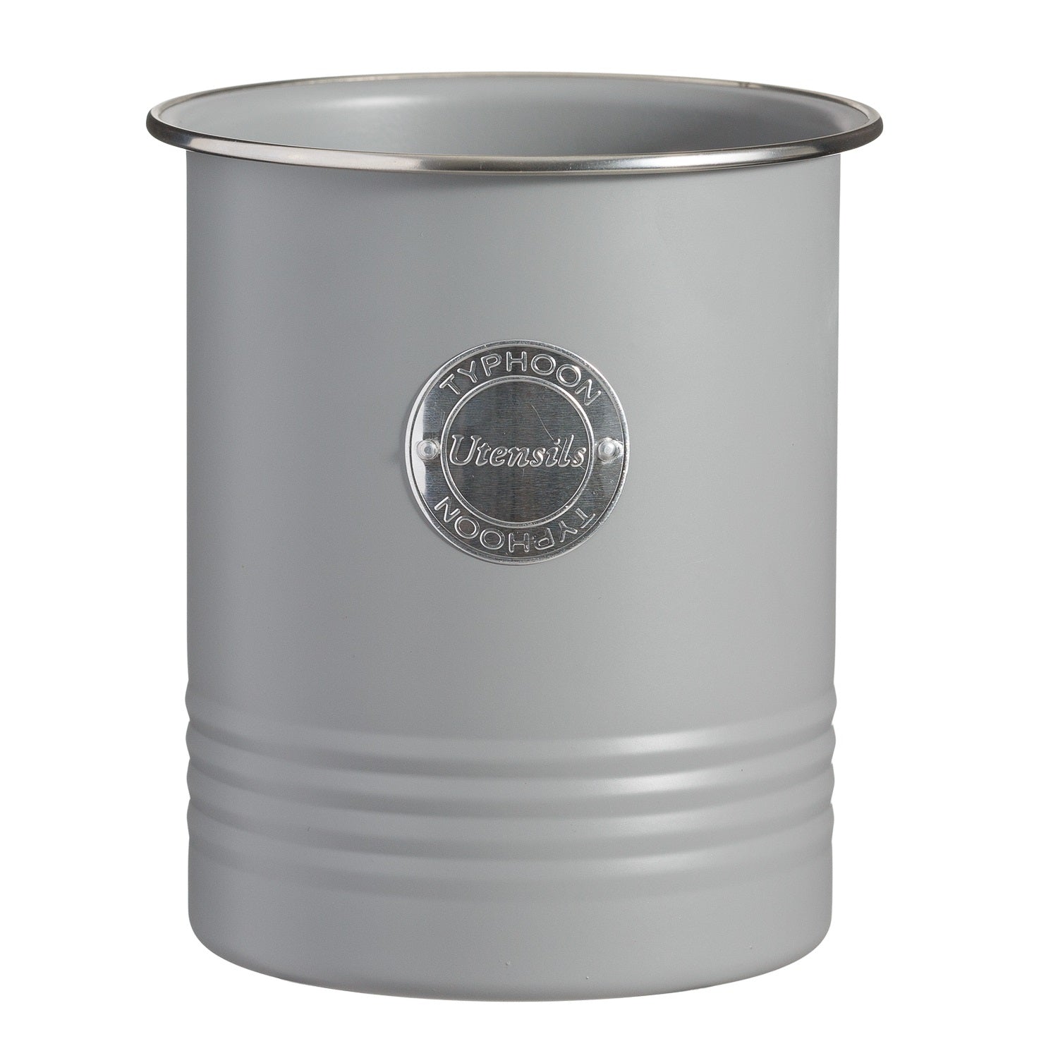 Typhoon 1400.736 Living Utensils Pot - Grey - Premium Utensil Holders from Typhoon - Just $9.5! Shop now at W Hurst & Son (IW) Ltd