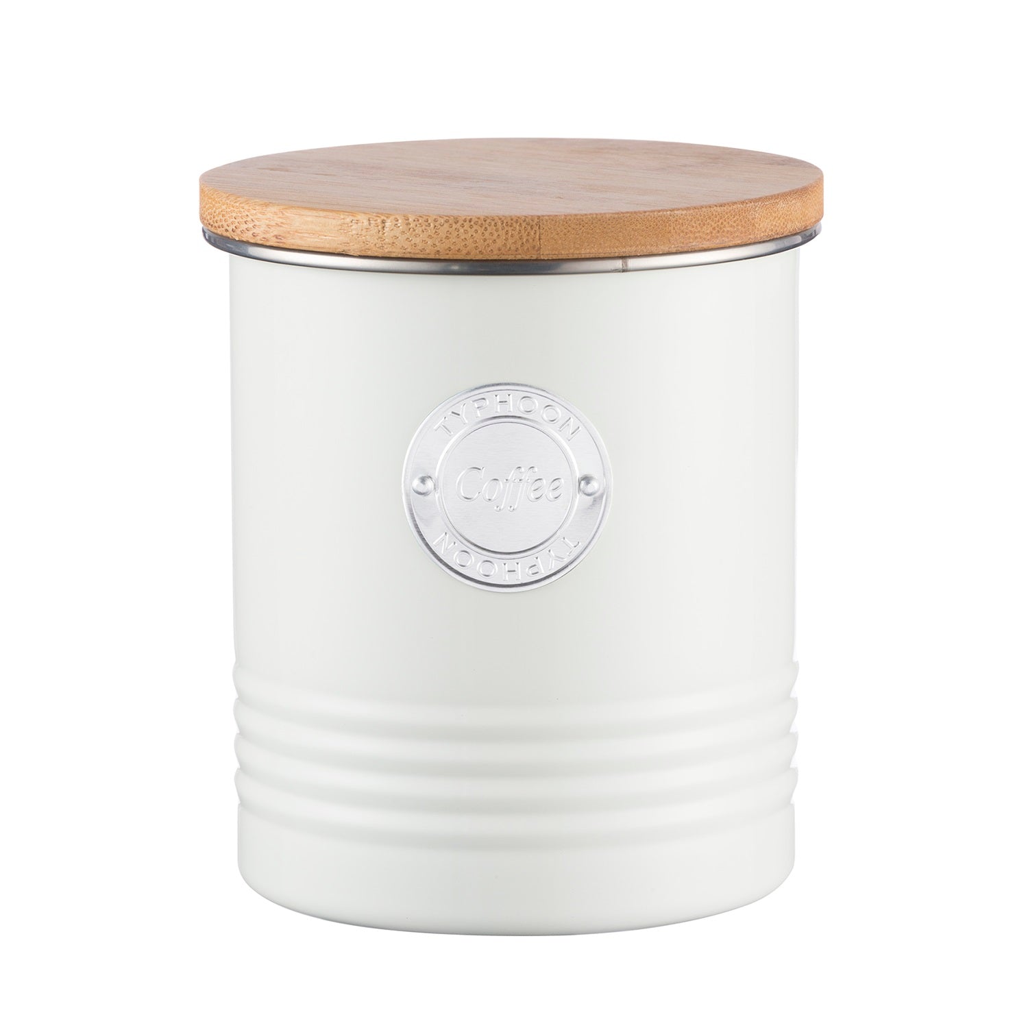 Typhoon 1400.975 Living Coffee Canister & Lid - Cream - Premium Tea Coffee Sugar Canisters from Typhoon - Just $8.95! Shop now at W Hurst & Son (IW) Ltd