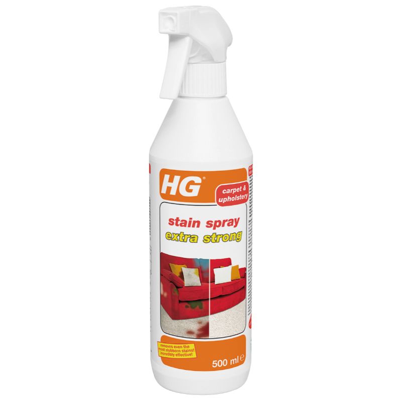 HG 144050106 Carpet & Upholstery Stain Spray 500ml - Premium Carpet / Floor Cleaning from hg - Just $7.00! Shop now at W Hurst & Son (IW) Ltd
