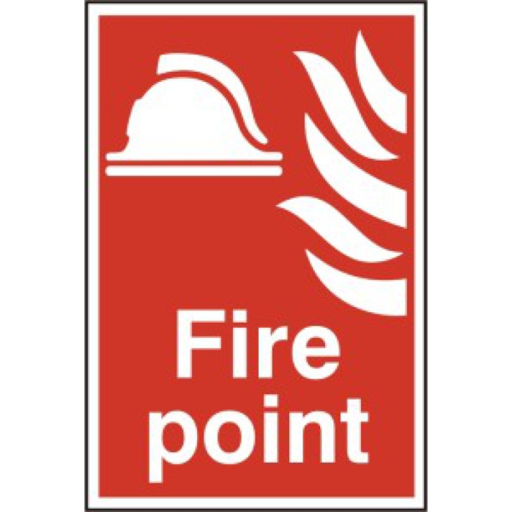 Centurion 1451 Fire Point Sign - 200 x 300m - Premium Signs / Numbers from Centurion - Just $8.4! Shop now at W Hurst & Son (IW) Ltd