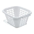 Addis 505976 Square Laundry Basket - White Laundry Baskets Addis ADDIS Bathroomsense Brand_Addis Collections_Laundry Google Product Home Housewares Kitchensense Laundry Product Type_Laundry Baskets