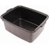 Addis 505607 5 Star Rectangular 12Ltr Washing Up Bowl - Black Washing Up Bowls Addis ADDIS Brand_Addis Cleaning Equipment Collections_Cleaning Equipment Google Product Home Housewares Kitchenware Product Type_Washing Up Bowls Washing Up Bowls & Drainers