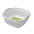Addis 513672 Soft Touch Wave 8.5Ltr Washing Up Bowl - White/Green - Premium Washing Up Bowls from Addis - Just $7.5! Shop now at W Hurst & Son (IW) Ltd