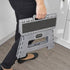 Addis 516931 Folding Step Stool - Grey - Premium Step Stools from ADDIS - Just $11.99! Shop now at W Hurst & Son (IW) Ltd