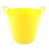 Airflow PB1006M Medium Flexible Tub Yellow - Premium Tubs / Trugs from Airflow - Just $8.95! Shop now at W Hurst & Son (IW) Ltd